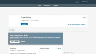 
                            7. Grupo Bimbo | LinkedIn