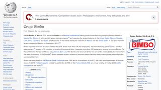 
                            9. Grupo Bimbo - Wikipedia