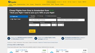 
                            5. GRZ to AMS: Flights from Graz to Amsterdam for 2019 | Expedia