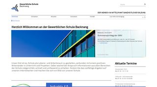 
                            1. gs-bk.de - Die Schule - Gewerbliche Schule Backnang