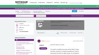 
                            8. GS724T admin console - NETGEAR Communities