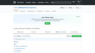 
                            8. GSA/OMB-Max-Auth-for-Salesforce: A simple authenticator ... - GitHub