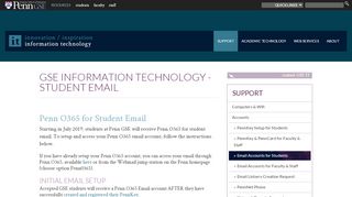 
                            8. GSE Information Technology - Student Email