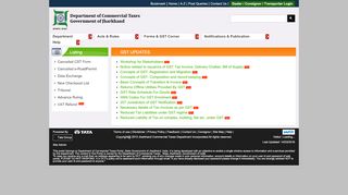 
                            3. GST - Department of Commercial Taxes, Jharkhand