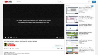 
                            4. gst login error in returns dashboard - access denied - YouTube