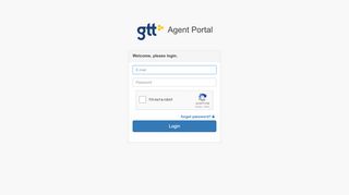 
                            2. GTT Agent Portal - login