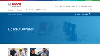 
                            3. Guarantee | Bosch Professional