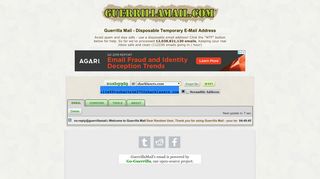 
                            9. Guerrilla Mail - Disposable Temporary E-Mail Address