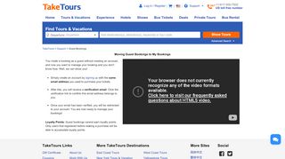 
                            6. Guest Bookings - TakeTours