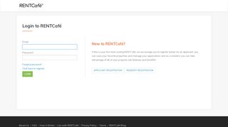 
                            9. Guest Login on RENTCafé - RENTCafe