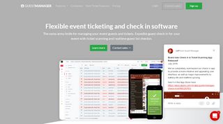 
                            3. Guest Manager | Event Check In And Ticket Scanning App