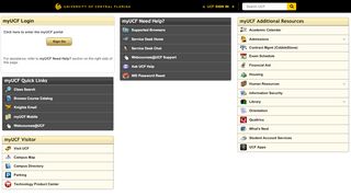 
                            8. Guest portal - myUCF