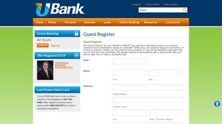 
                            9. Guest Register | UBank