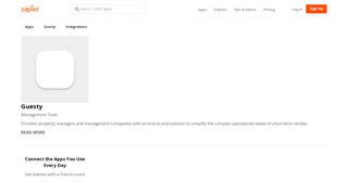 
                            8. Guesty Integrations | Connect Your Apps with Zapier