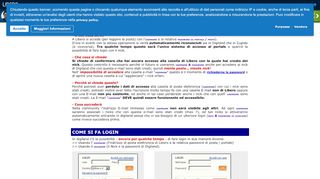 
                            9. Guida al nuovo login - digilander.libero.it