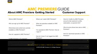 
                            4. Guide - AMC Premiere