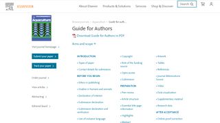 
                            3. Guide for authors - Aquaculture - ISSN 0044-8486