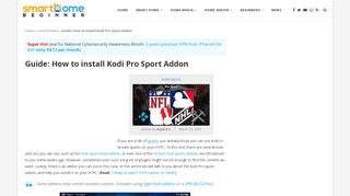 
                            9. Guide: How to install Kodi Pro Sport Addon