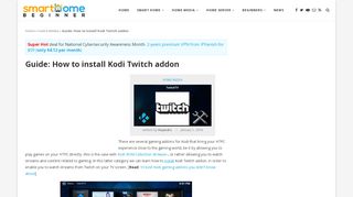 
                            3. Guide: How to install Kodi Twitch addon - …