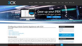 
                            9. Guide on how to configure Kerio Control Appliance for 3CX