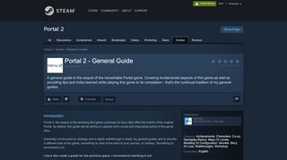 
                            1. Guide :: Portal 2 - General Guide - Steam Community