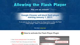
                            9. Guide to activate Flash Player in Google Chrome - …