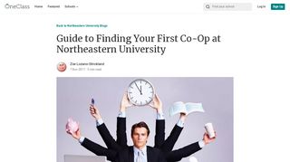 
                            6. Guide to Finding Your First Co-Op at Northeastern University - OneClass