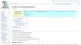 
                            2. Guide to X11/Starting Sessions - Wikibooks, open books for ...