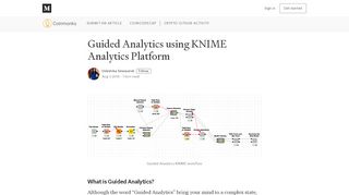 
                            6. Guided Analytics using KNIME Analytics Platform - Coinmonks ...