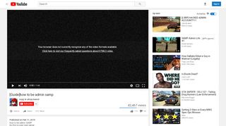 
                            5. [Guide]how to be admin samp - YouTube
