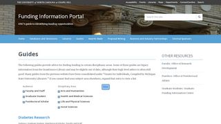 
                            6. Guides - Funding Information Portal - UNC Chapel Hill