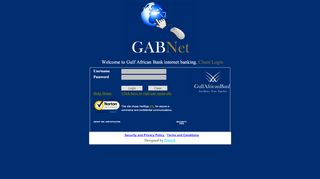 
                            9. Gulf African Bank Internet Banking Client Login::..