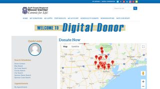 
                            6. Gulf Coast Regional Blood Center - Donor Portal - Commit For Life