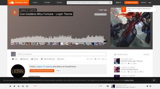 
                            8. Gun Goddess Miss Fortune - Login Theme by League of ...