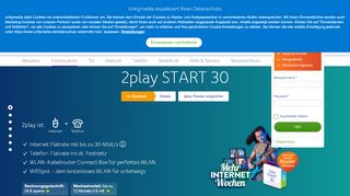 
                            4. Günstiges Internet & Telefon Paket: Unitymedia 2play START 30