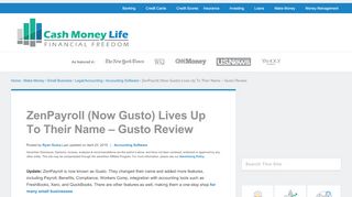 
                            2. Gusto Review - (Formerly ZenPayroll) Lives Up To Their Name