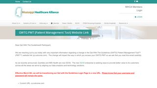 
                            4. GWTG PMT (Patient Management Tool) Website Link ...