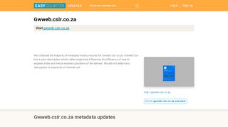 
                            8. Gwweb Csir (Gwweb.csir.co.za) - GroupWise