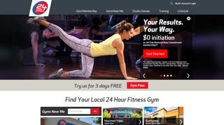 
                            1. Gym Memberships and Personal Training | 24 Hour Fitness