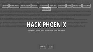 
                            7. Hack Phoenix : Download The best Minecraft Launchers