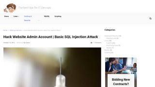 
                            3. Hack Website Admin Account | Basic SQL …