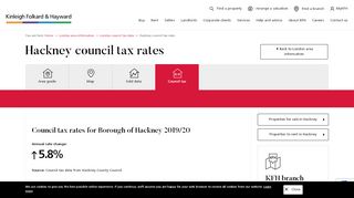 
                            9. Hackney council tax bands and rates - KFH