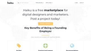 
                            6. Haiku | A global marketplace for digital designers …
