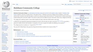 
                            6. Hailsham Community College - Wikipedia