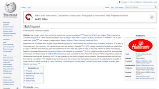 
                            3. Haldiram's - Wikipedia