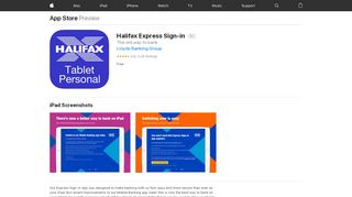 
                            9. Halifax Express Sign in for iPad on the App Store - iTunes - Apple