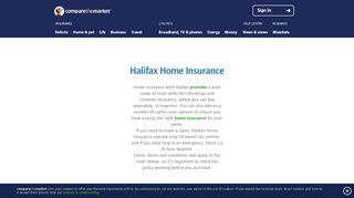 
                            3. Halifax Home Insurance | comparethemarket.com
