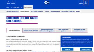 
                            3. Halifax UK | Credit Card Common Enquiries | Credit Cards