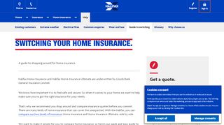 
                            8. Halifax UK |Home Insurance | Switching Home Insurance