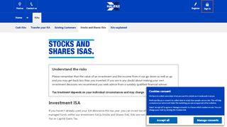 
                            9. Halifax UK | Stocks and Shares ISAs | ISA